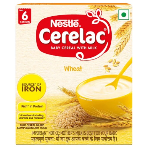 Cerelac Stgs 1 Wheat Poshan Bib