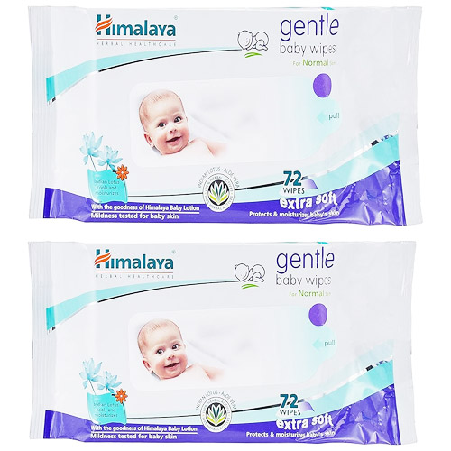 Himalaya Baby Wipes Combo Pack