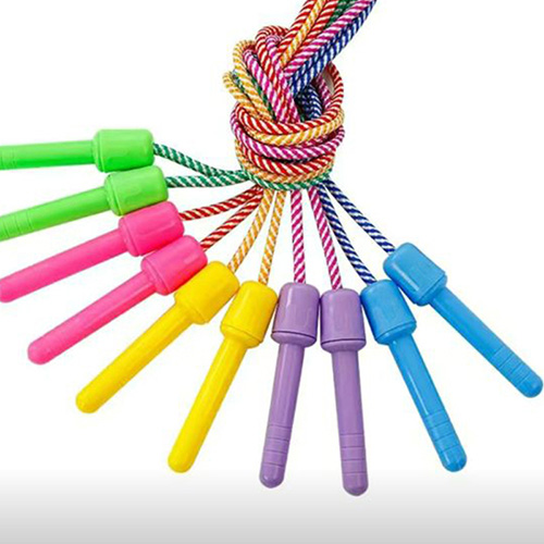 Macaron Thick Torch Cotton Skipping Rope