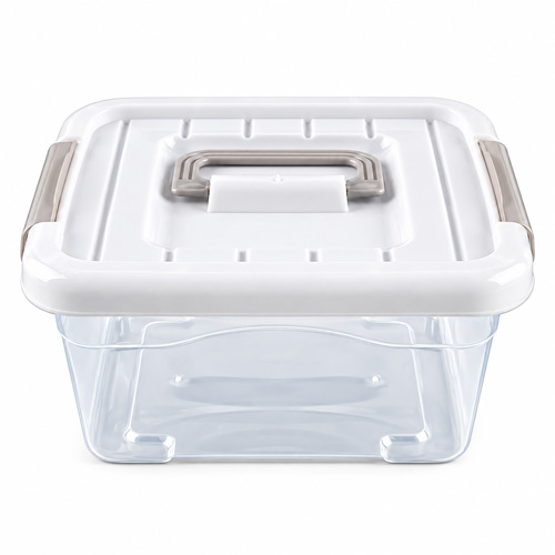 10.5 inch Double Ear Soup Pot Small Family Imprint Milk White