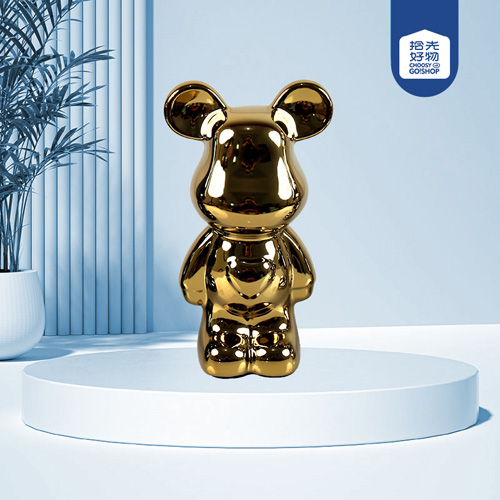 18-Love Bear Ornaments Plating