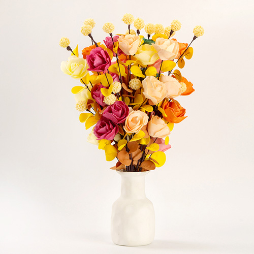 100 Rose Flower Ball Simulation Flowers