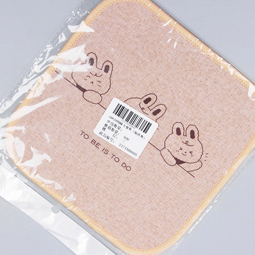 2020 Fine Linen Square Placemat Heat Insulation Mat