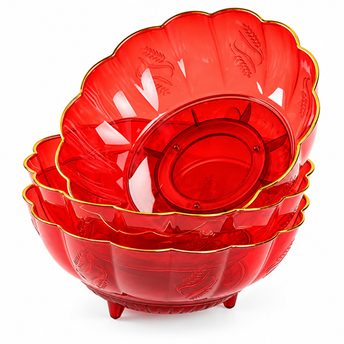 G413 Rotating Flower-shaped Fruit Plate