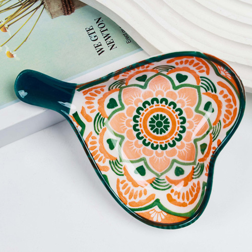 Heart-shaped Flavor Dish with Handle
