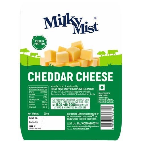 Milky Mist Cheddar Chesse