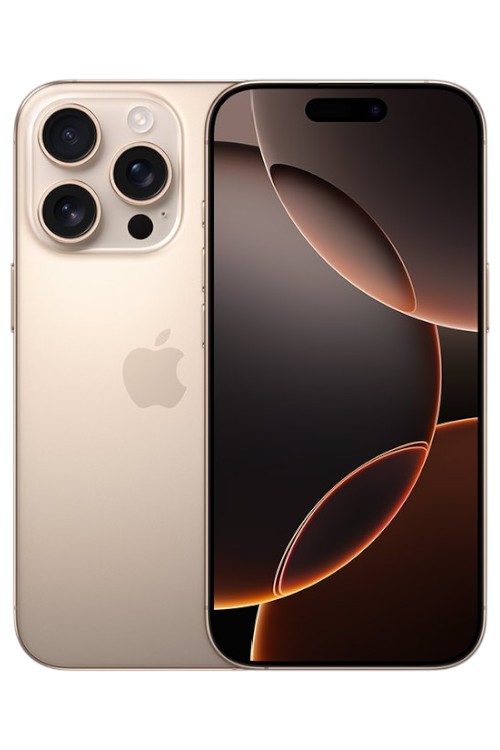 Apple iPhone 16 Pro Desert Titanium Mobile Phone