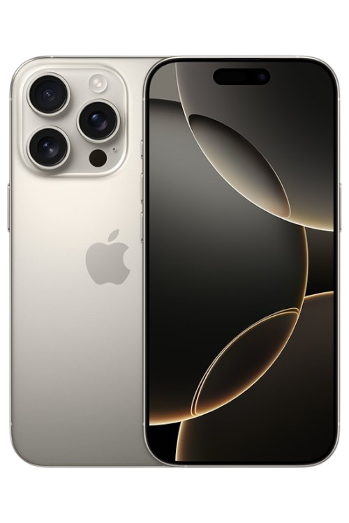 Apple iPhone 16 Pro Natural Titanium Mobile Phone