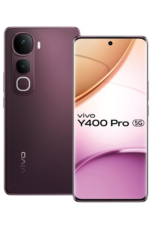 Vivo Y400 Pro 5G Nebula Purple Smartphone