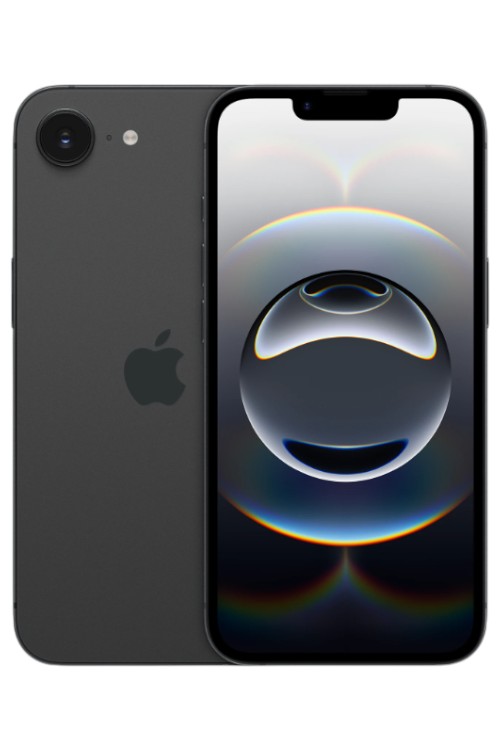 Apple Iphone 16E Black Smartphone