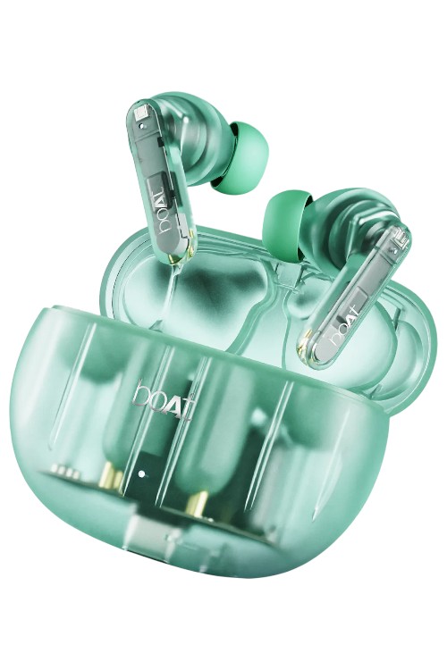 Boat Airdopes 191 ANC Pellicid Green