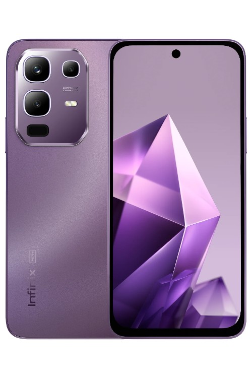 Infinix Note 50X 5G Enchanted Purple Smartphone