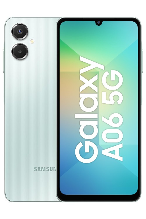 Samsung A06 5G Light Green Smartphone