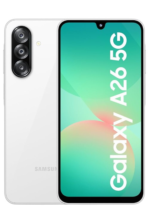 Samsung A26 5G White Smartphone