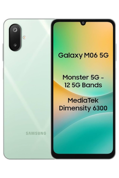 Samsung M06 5G Sage Green Smartphone
