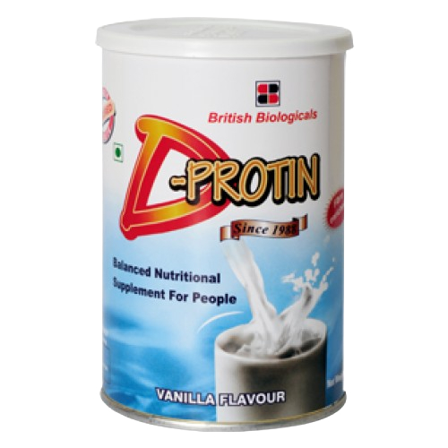 D Protin Vanila Flavour Nutritional Supplement