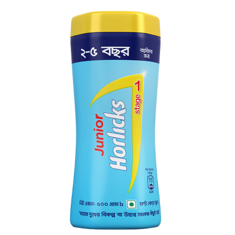 Horlicks Junior Nutrition Drink Jar Stage 1