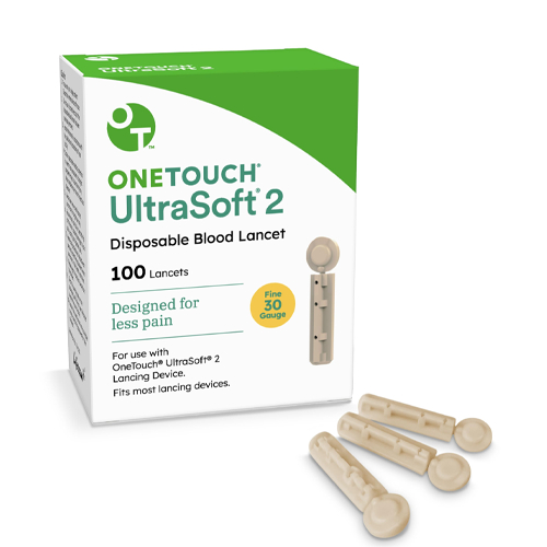 One Touch Ultra Soft Lancents