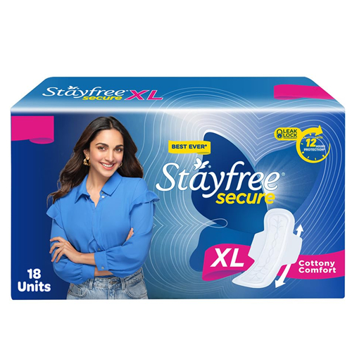 Stayfree Cottony Xl Sanitary Pads